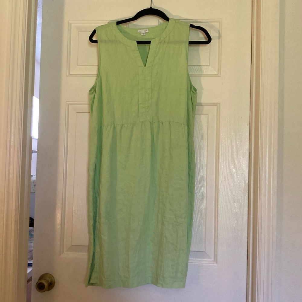 J Jill “love linen” shift dress